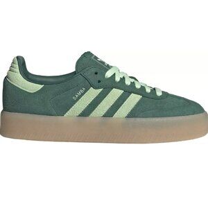 NEW IN BOX Green Adidas Sambae Sneakers size 8.5 Women